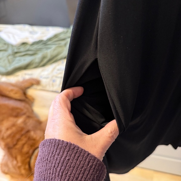 Calvin Klein black dress with pockets - Picture 3 of 5